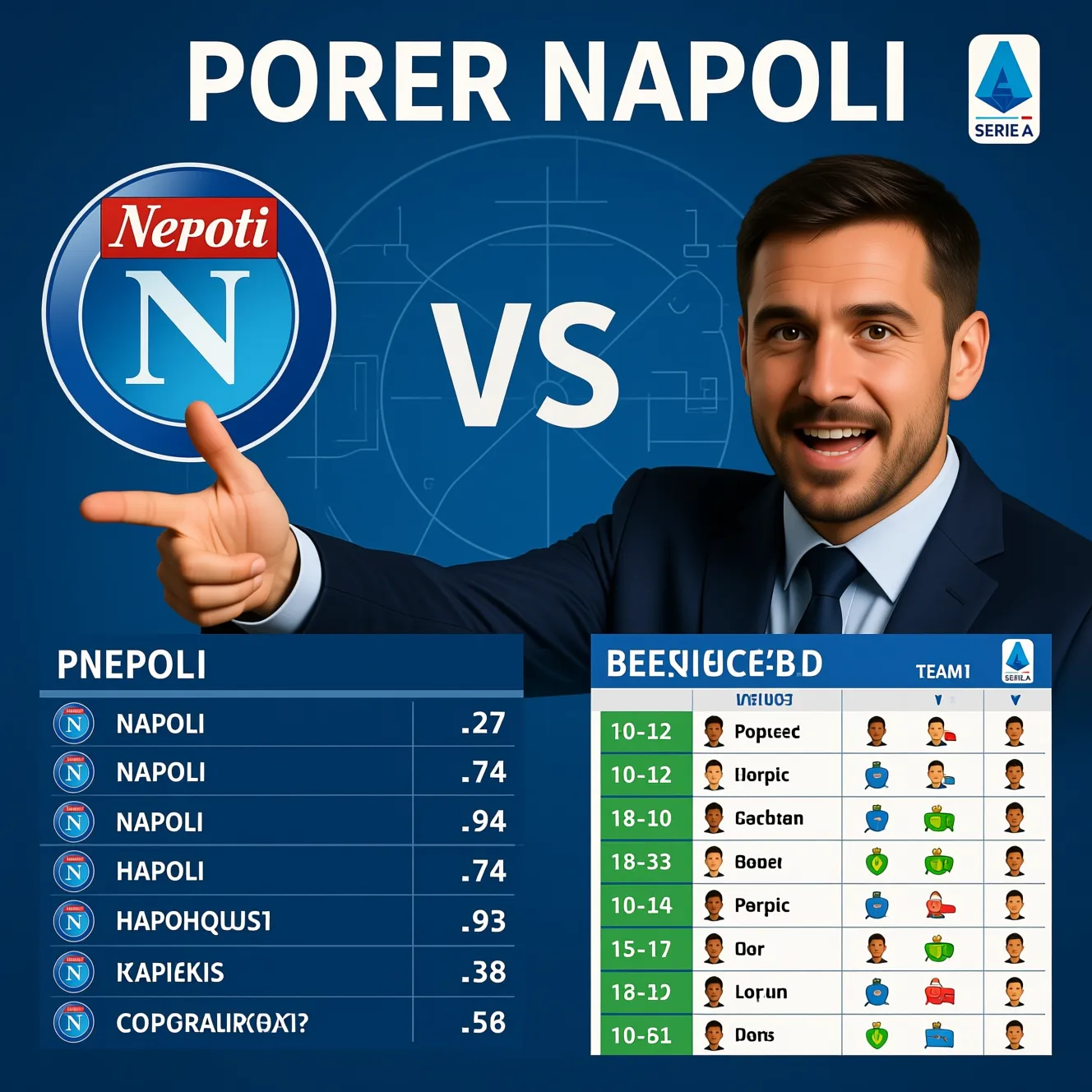 Информация к матчу Серии А: какой ориентировочный и официальный наполи состав выйдет на поле сегодня.