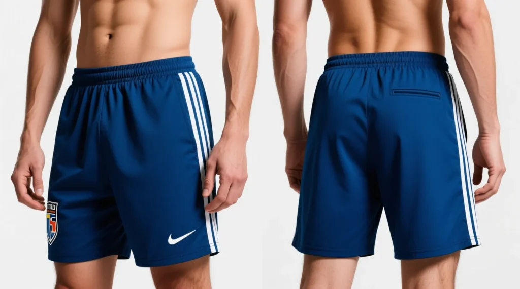 Правила спортивной экипировки: почему в профессиональных футбольных шортах отсутствуют карманы в игре. - иллюстрация