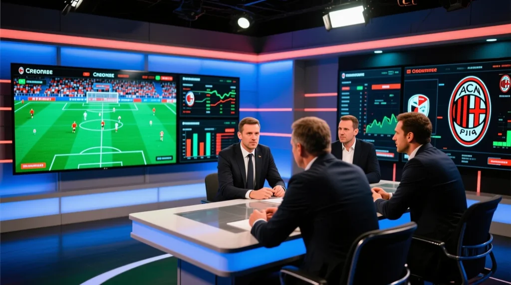 Серия А: прогноз на матч и анализ физического состояния игроков в противостоянии команд милан - кремонезе. - иллюстрация