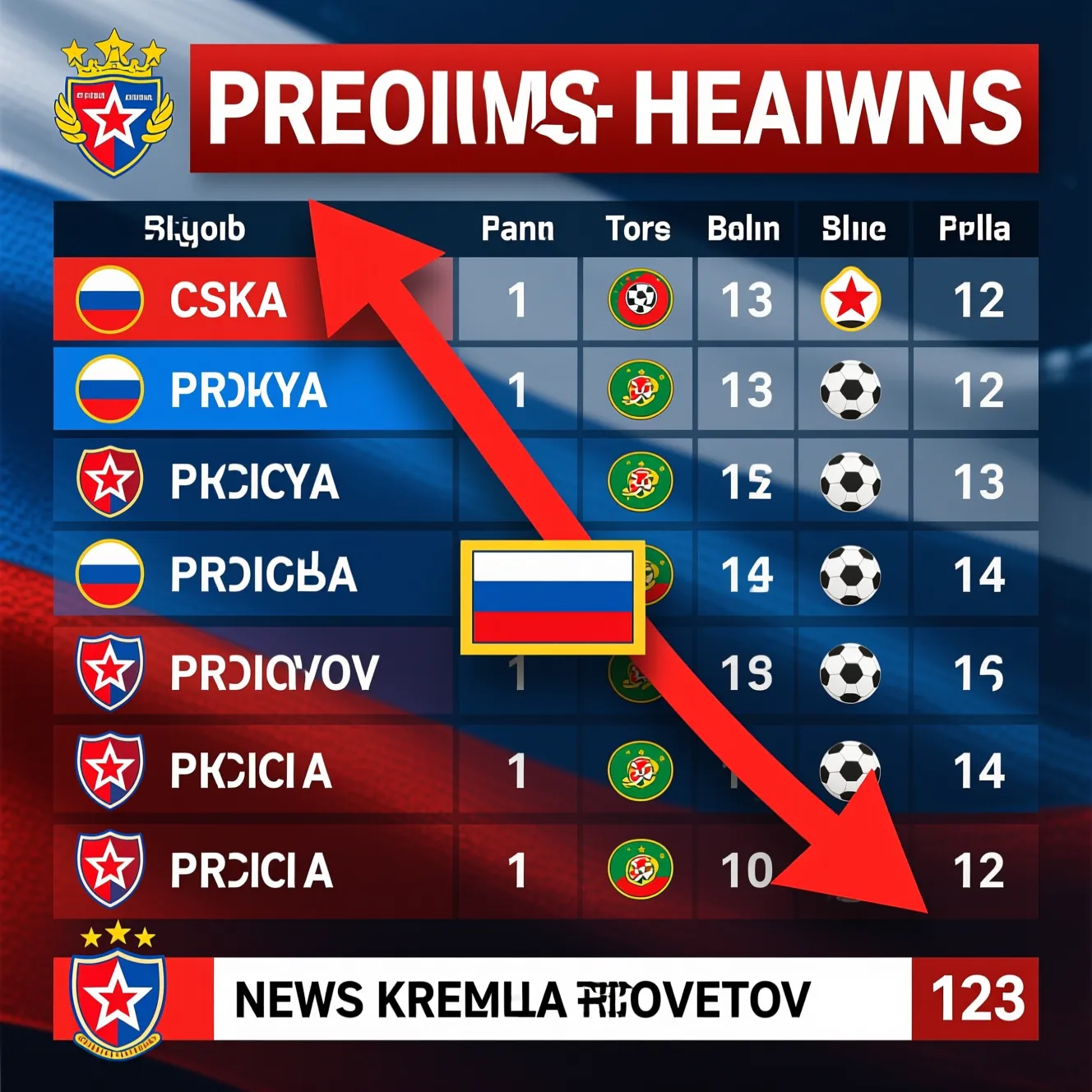 Положение клубов в чемпионате России: как изменилась пфк цска – крылья советов турнирная таблица сегодня.