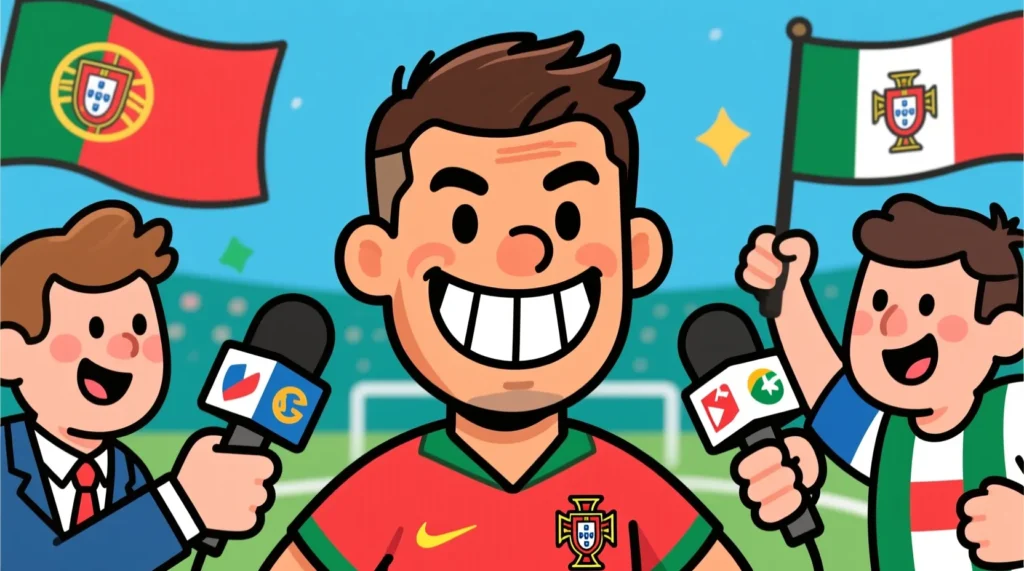 Знаменитое прозвище бразильского форварда Роналдо: почему легендарный нападающий - это именно зубастик. - иллюстрация