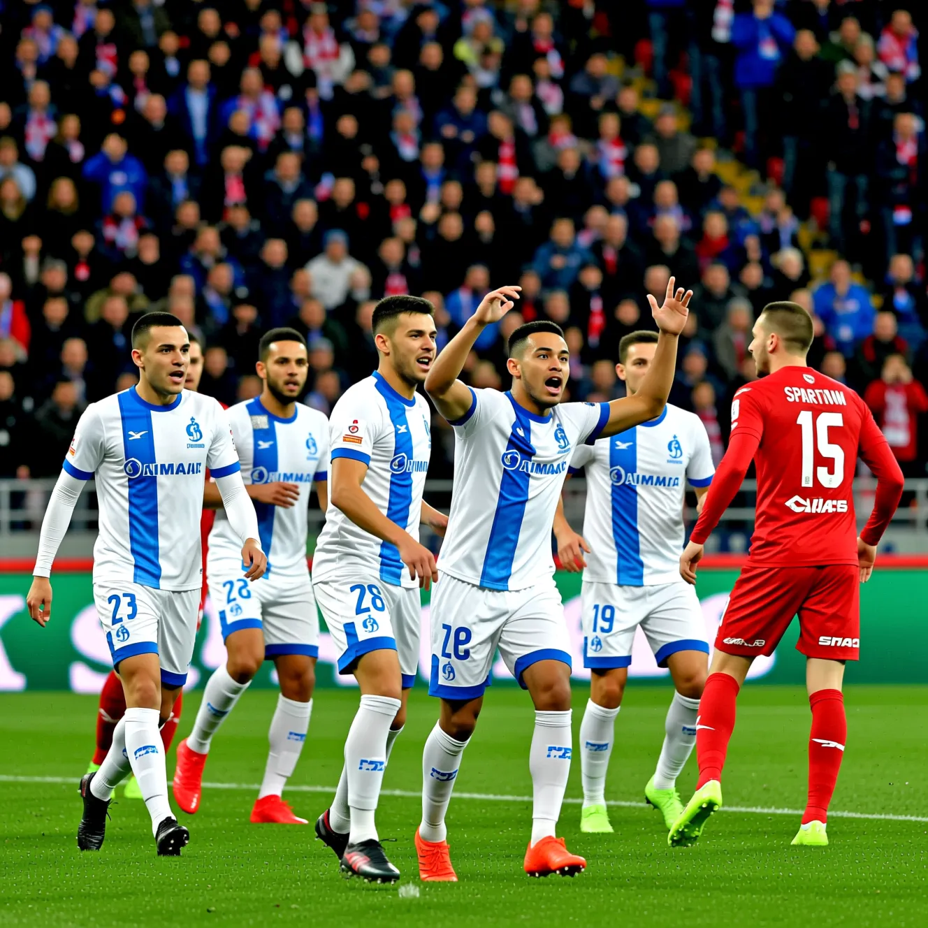 Московское Динамо забило пять голов и разгромило Спартак в Кубке России