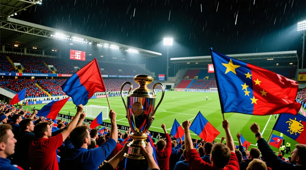 Румынский футбол и его история: главные трофеи и текущие результаты выступлений знаменитого клуба стяуа. - иллюстрация