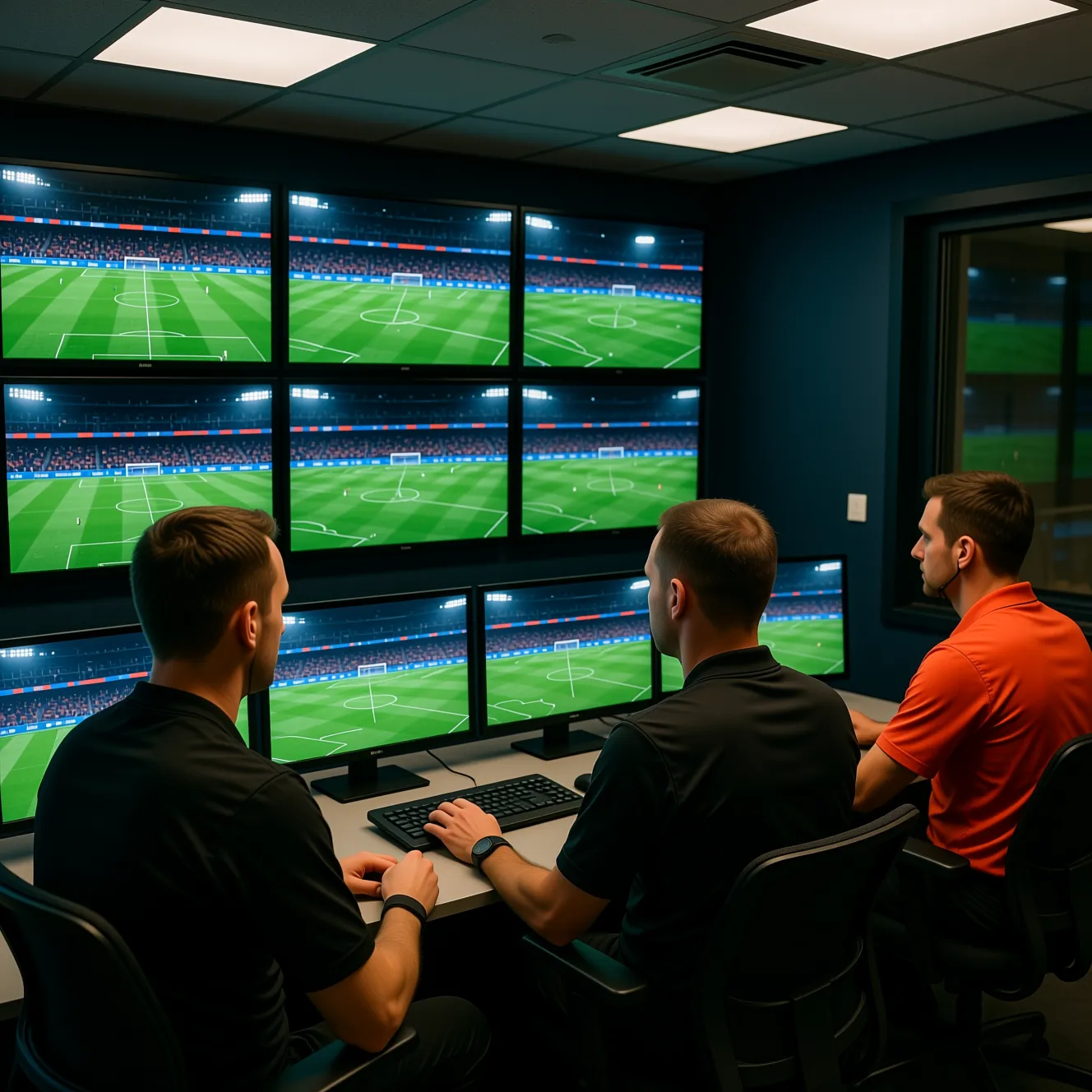 Технологии помощи арбитрам на поле: как современная система видеоповторов изменила ход футбольных матчей.