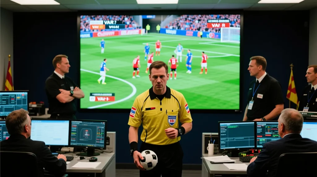 Внедрение технологий на стадионах Европы: как часто система var видеоповторы помогает отменять ошибки судей. - иллюстрация