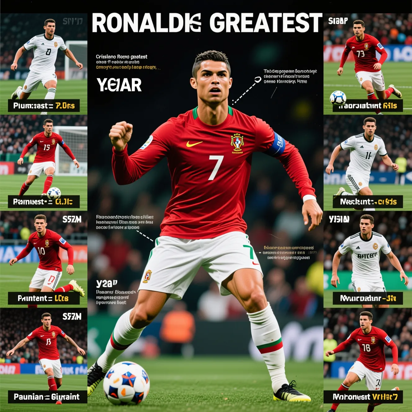 Видеоподборка лучших моментов легенды: наш личный рейтинг и лучшие голы криштиано роналдо за все годы.