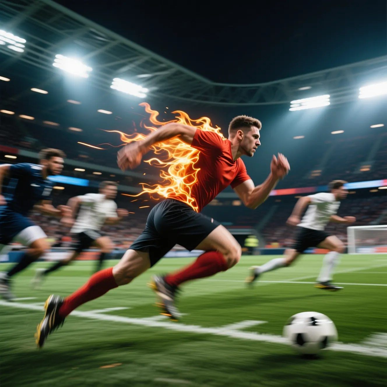Скоростные достижения профессиональных атлетов на поле: кто официально самый быстрый футболист 2023 года.