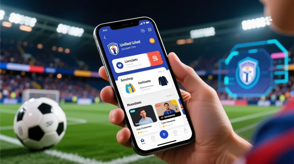Интерактивные сервисы для футбольных болельщиков: как работают современные официальные клубы в приложениях. - иллюстрация