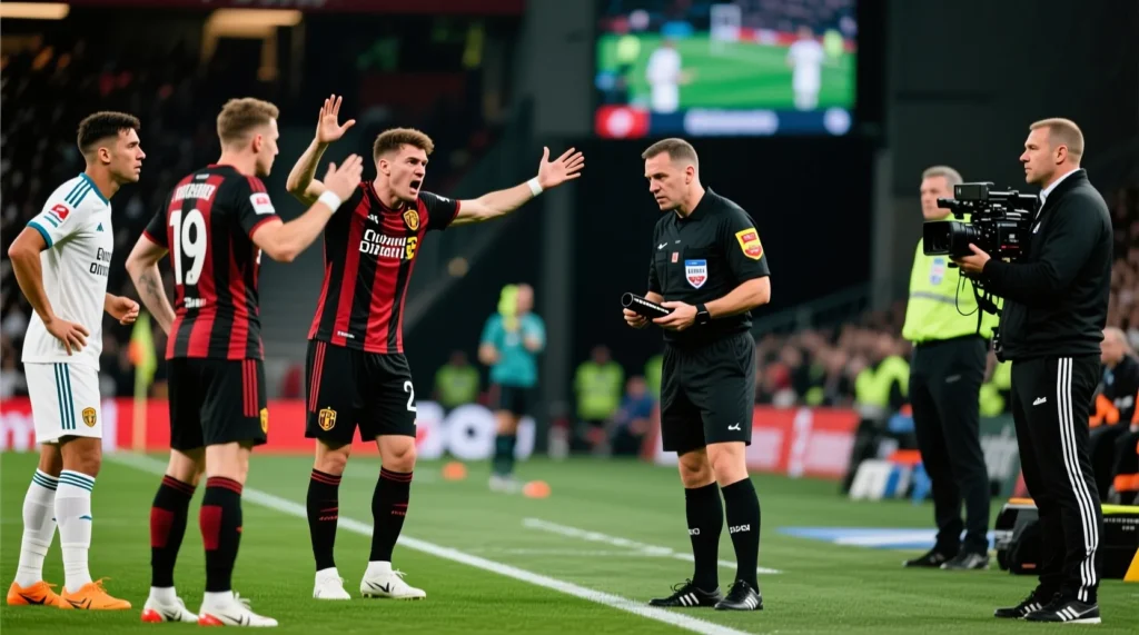 Изменения в правилах судейства после внедрения технологий: как работает система видеоповторов +в футболе сейчас. - иллюстрация