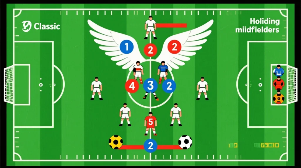 Классические номера футболистов на поле: история и значение распределения цифр История и традиции распределения цифр в команде: что означают классические номера футболистов на поле. - иллюстрация