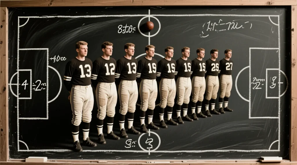 Классические номера футболистов на поле: история и значение распределения цифр История и традиции распределения цифр в команде: что означают классические номера футболистов на поле. - иллюстрация