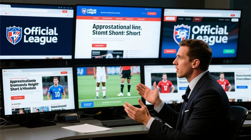 Антропометрические рекорды в мировом спорте: информация о том, какой самый низкий футболист в мире рост имеет. - иллюстрация