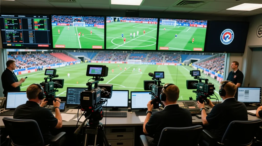 Технологии видеоповторов в современном судействе: как вар система видеоповторов влияет на справедливость в матчах. - иллюстрация