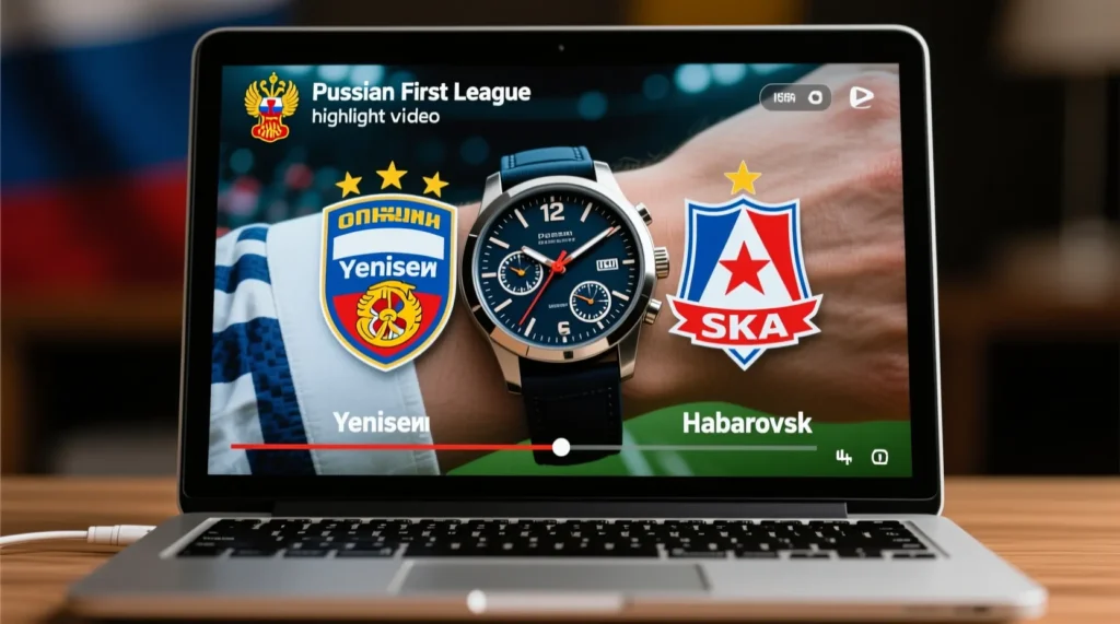 Первая лига России: краткий обзор и видеообзор самых интересных моментов в игре команд енисей - ска-хабаровск. - иллюстрация