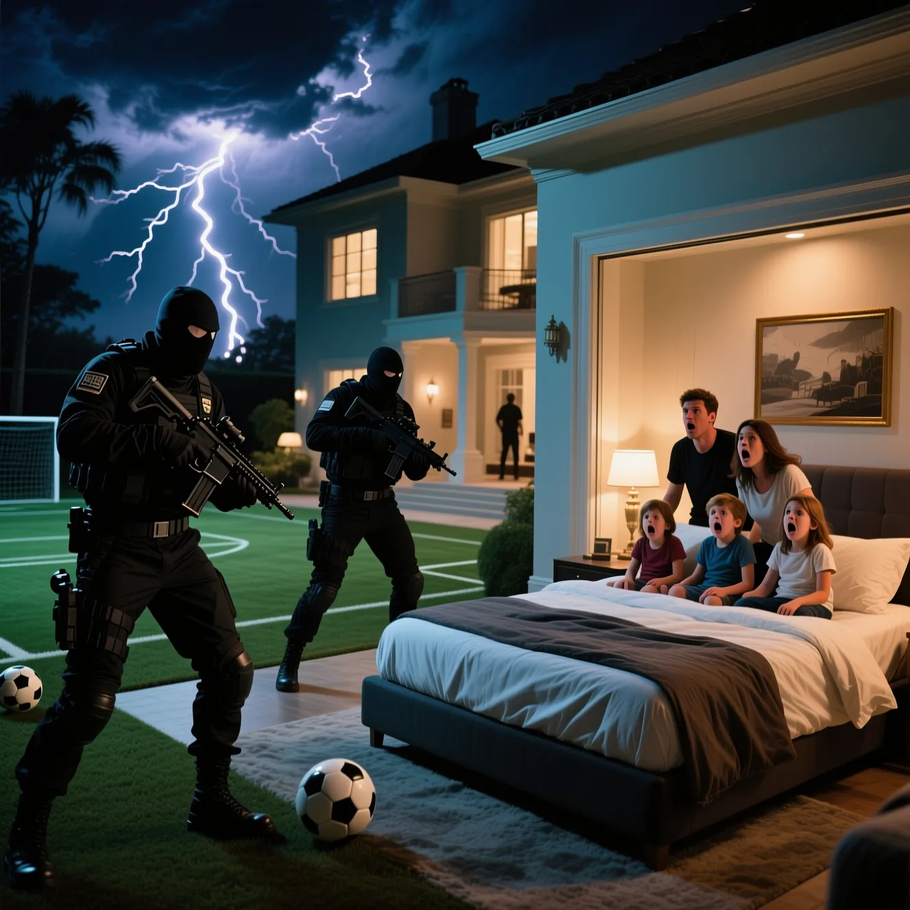 Вооруженное нападение на дом полузащитника Ромы Нейла Эль Айнауи: детали дела