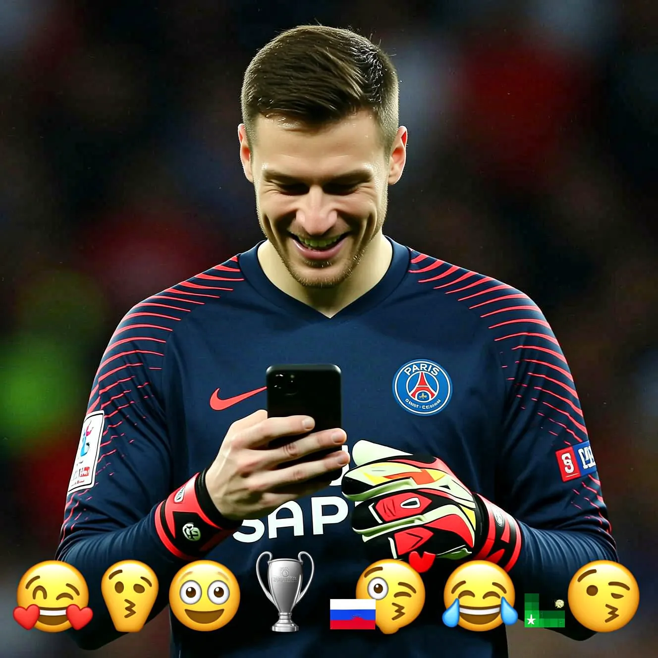 Сборная России поздравила Сафонова из ПСЖ с выходом в четвертьфинал Лиги чемпионов