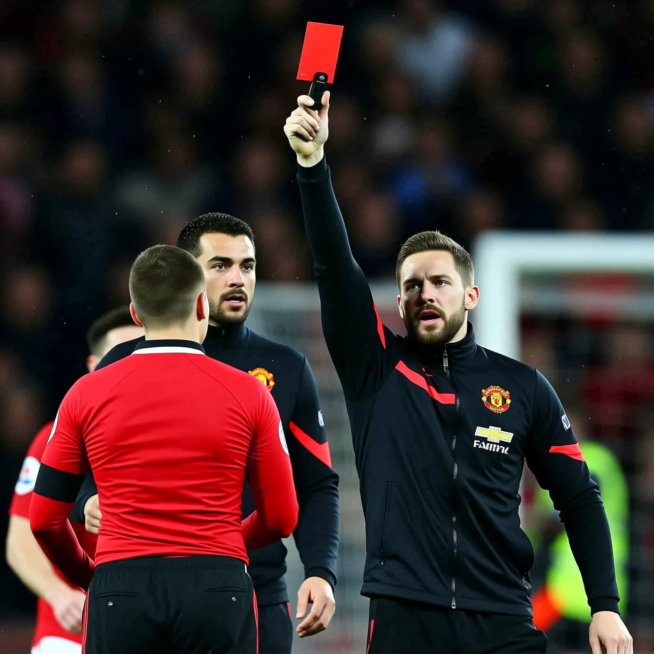 Кэррик об удалении Магуайра: судейские решения сломали ход матча с Борнмутом