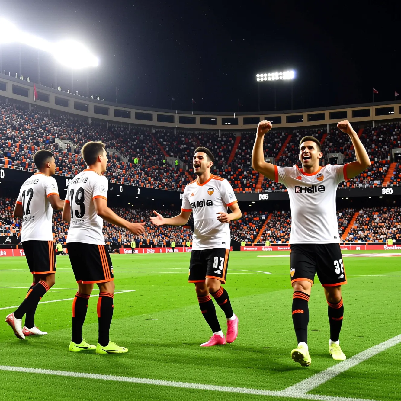 Валенсия обыграла Севилью 2:0 в гостях в 29 туре чемпионата Испании