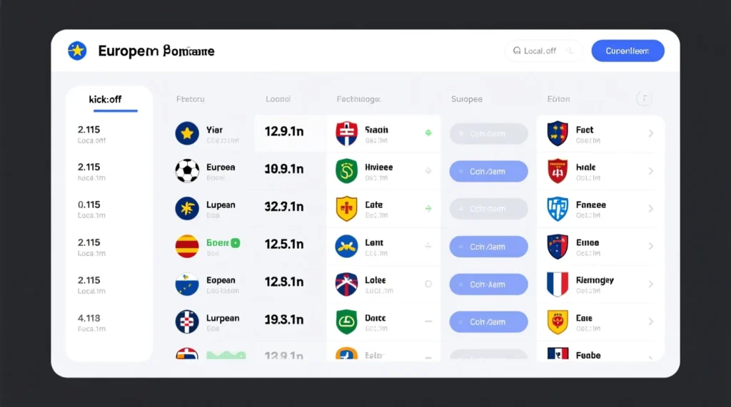 Календарь всех топовых лиг Европы: где найти полное и актуальное футбол расписание на ближайший месяц. - иллюстрация