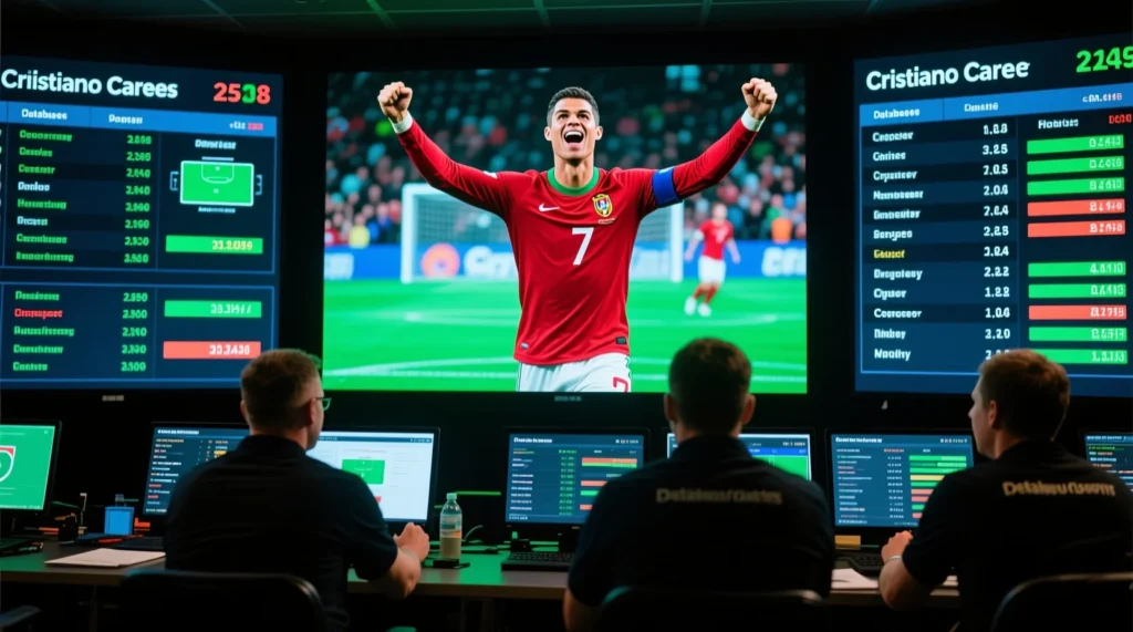 Общая статистика результативности легенды: сколько всего за карьеру составляют голы роналду в профи-лигах. - иллюстрация