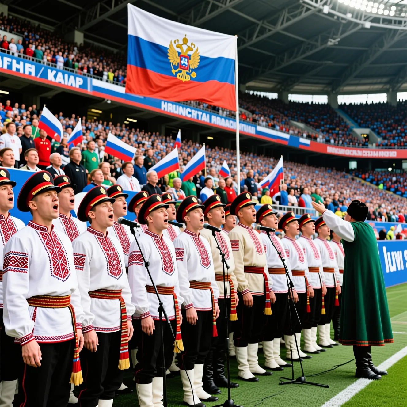 Казаки исполнят гимн России перед матчем с Никарагуа в Краснодаре