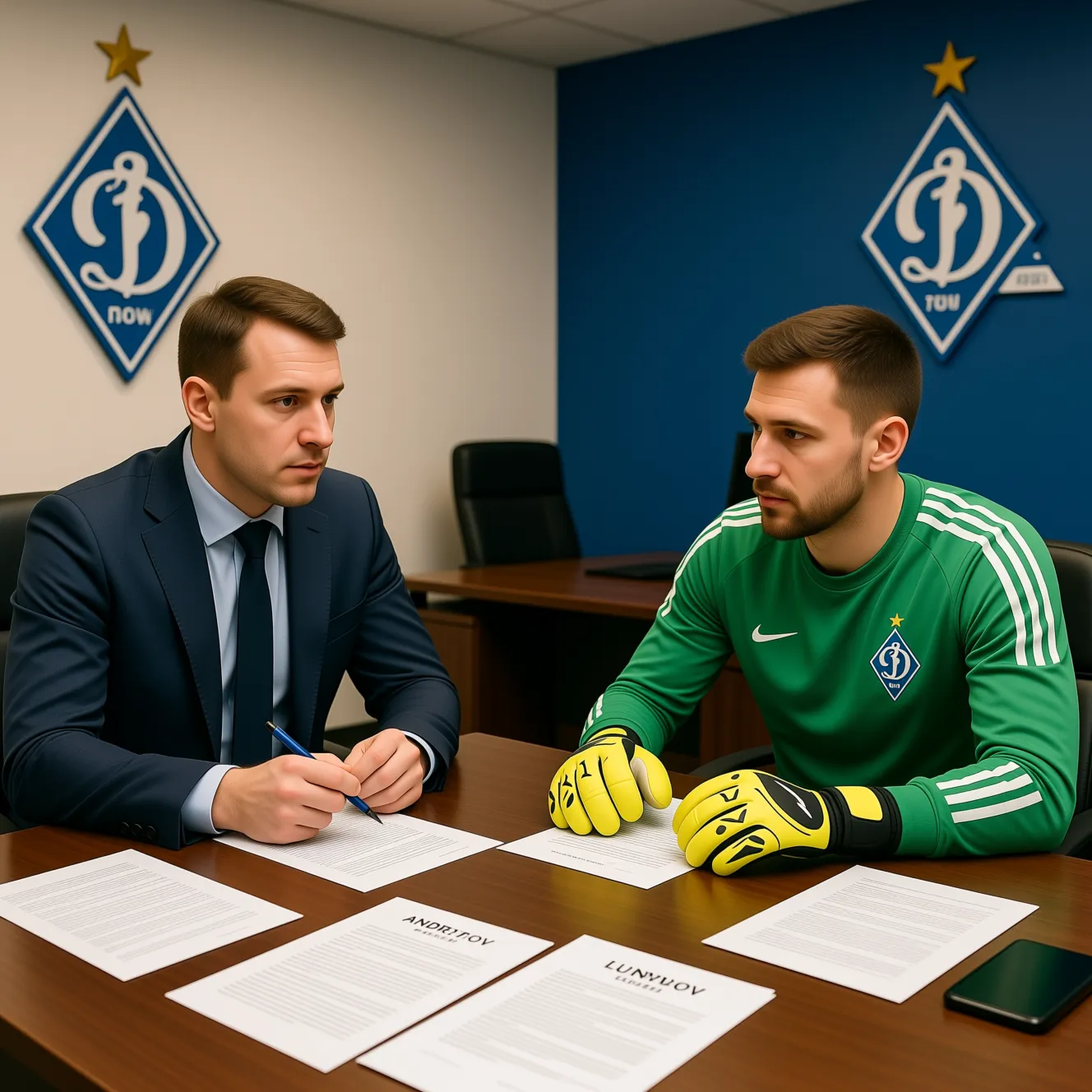 Динамо обозначило позицию по контракту с Андреем Лунёвым и его продлению