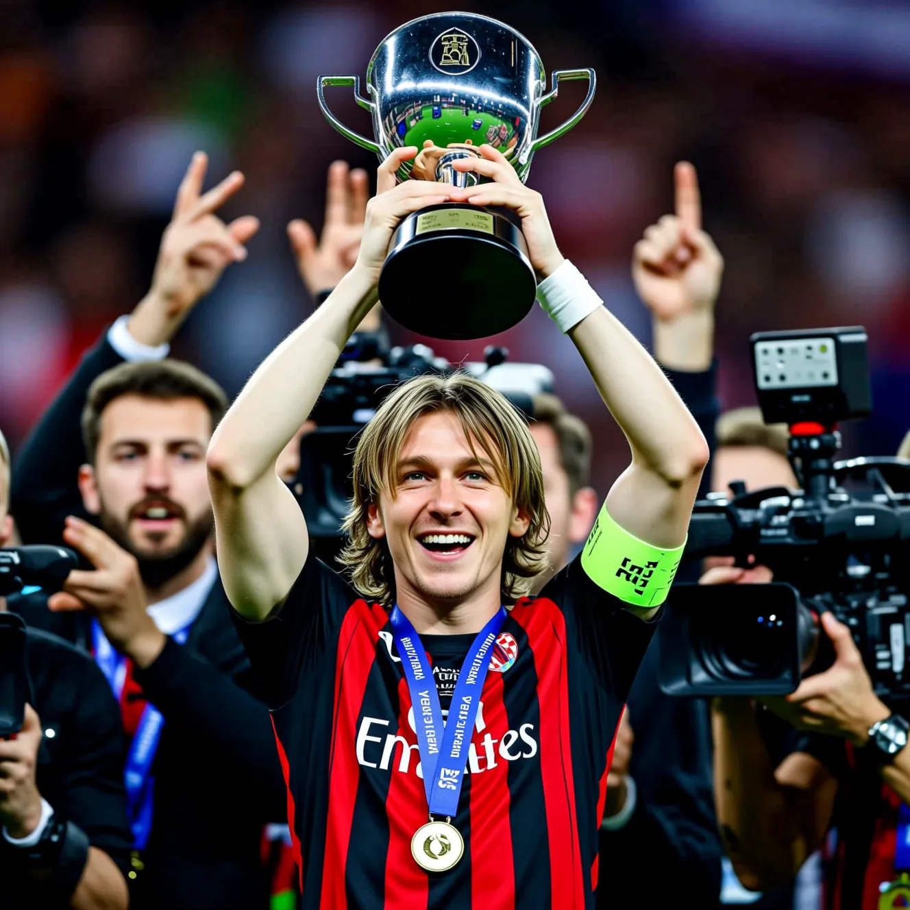 Лука Модрич в 14 й раз признан футболистом года в Хорватии в 2025