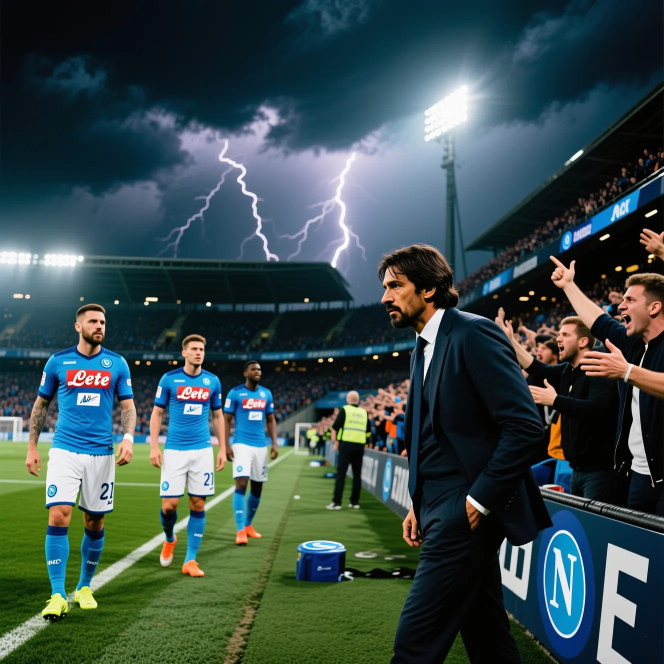 «Наполи» выпал из чемпионской гонки: как эффект Конте иссяк и скандал с Лукаку