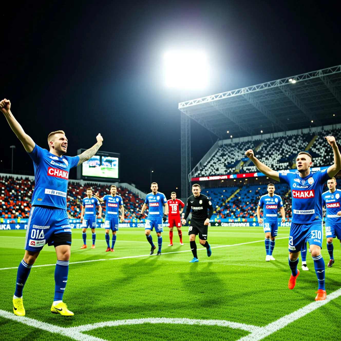 Урал разгромил Чайку 5:0 в 27 туре Лиги pari на Екатеринбург Арене Урал разгромил Чайку 5:0 в 27 туре Лиги pari на Екатеринбург Арене