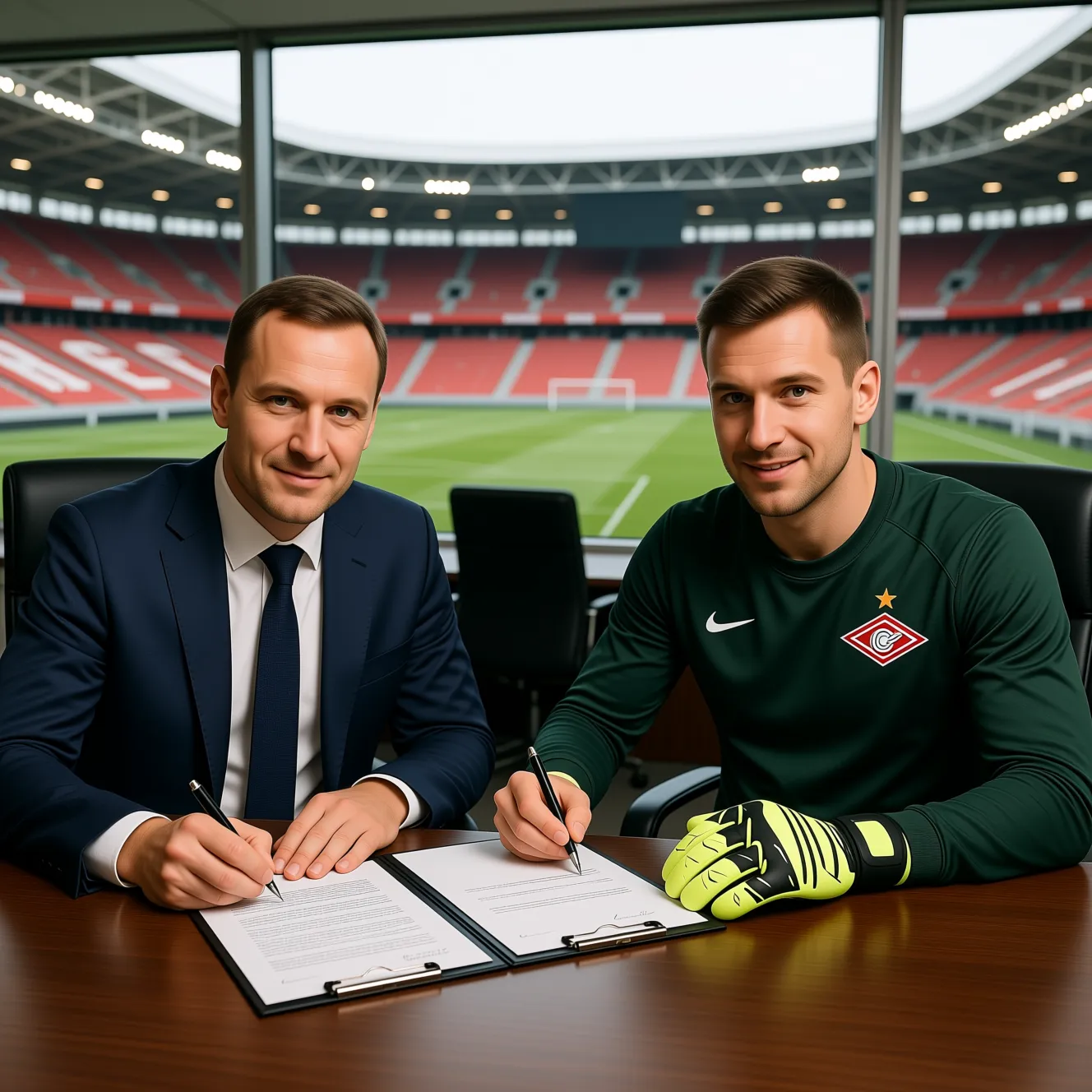 Спартак продлил контракт с вратарём Александром Максименко до 2027 года