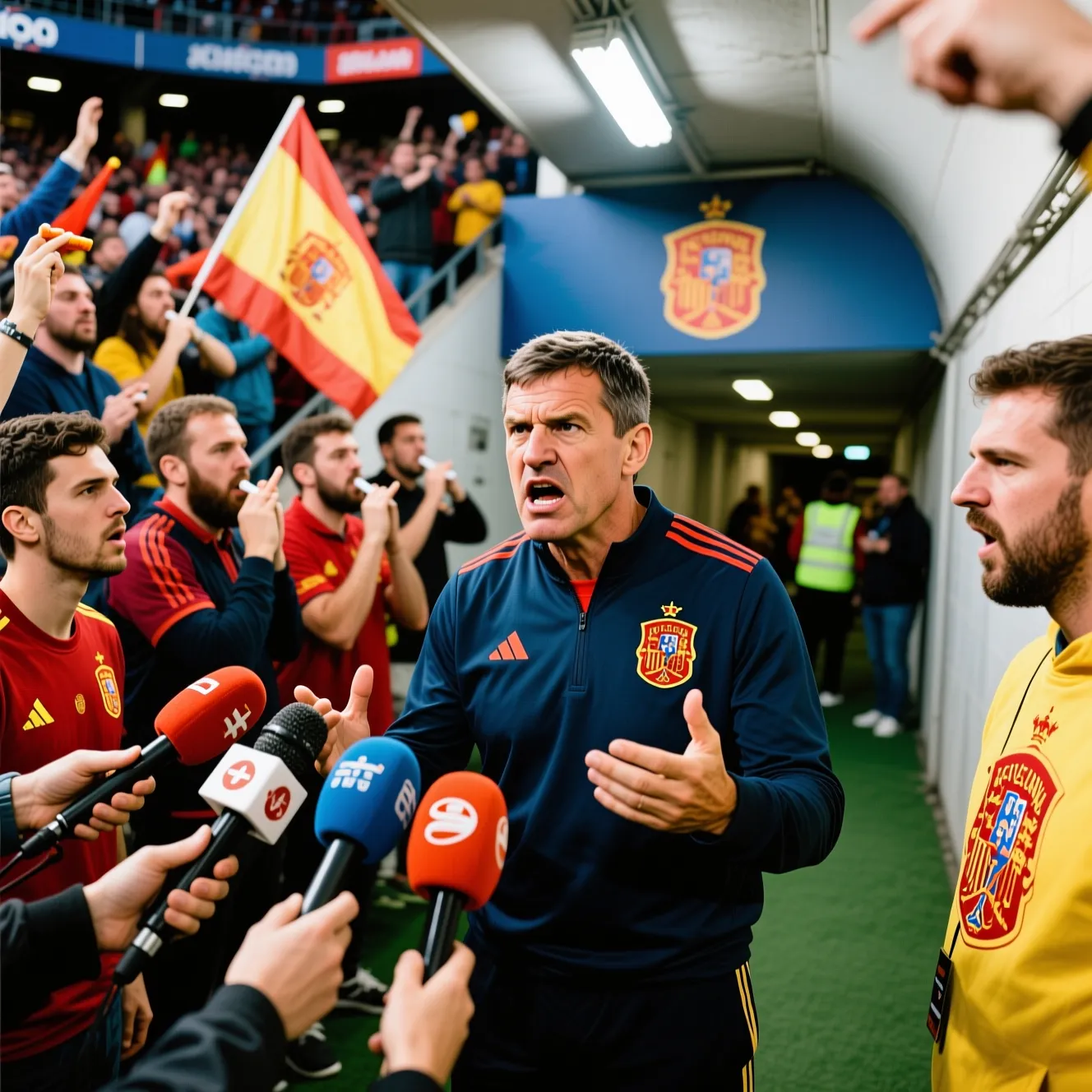 Главный тренер сборной Испании осудил оскорбления мусульман фанатами Главный тренер сборной Испании осудил оскорбления мусульман фанатами