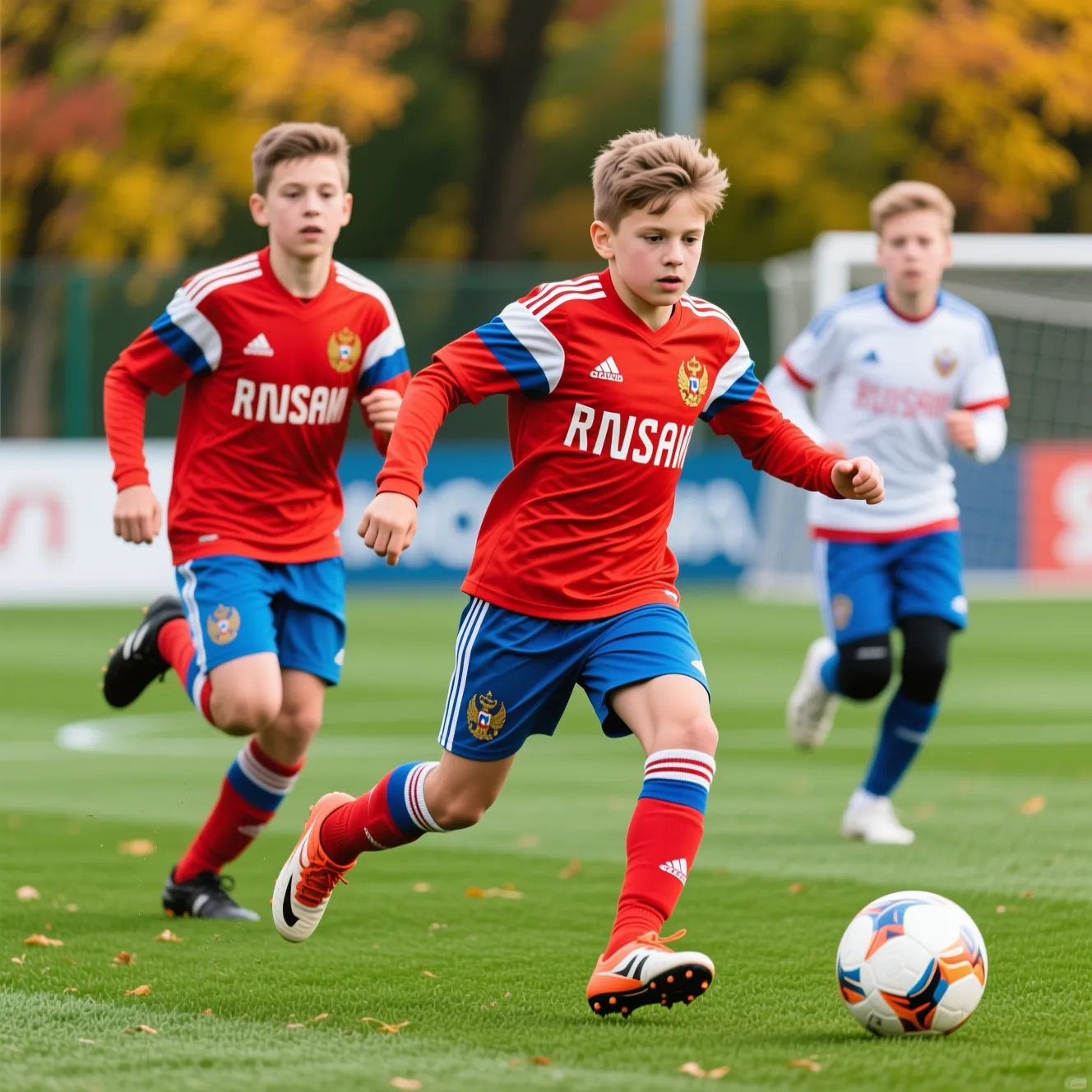 Сборные России u 16 и u 17 проведут по четыре контрольных матча осенью